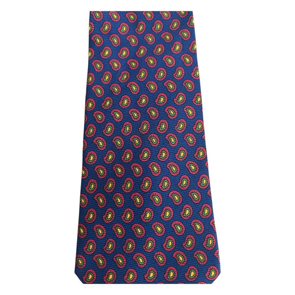Polo Ralph Lauren LOT 2 100% Silk‎ Men's Neck Ties Made in Italy
